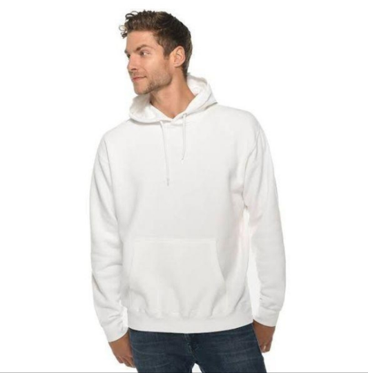 Men's Fleece Hoodie Plain Design Comfortable & Stylish